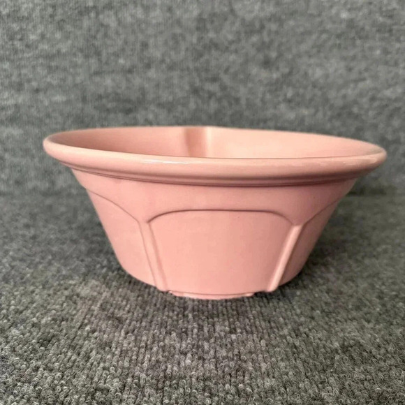 Rosanna Batter Mixing Bowl Pink Ceramic With Pour Spout Retro Pinup Kitchen - Picture 4 of 8